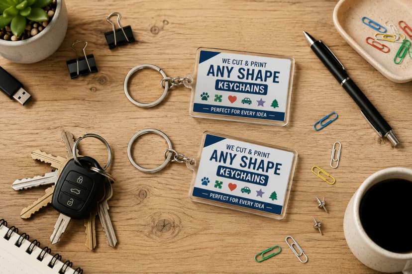 Shaped Keychains