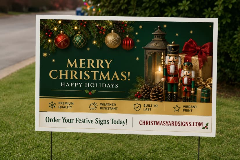 Christmas Yard Signs