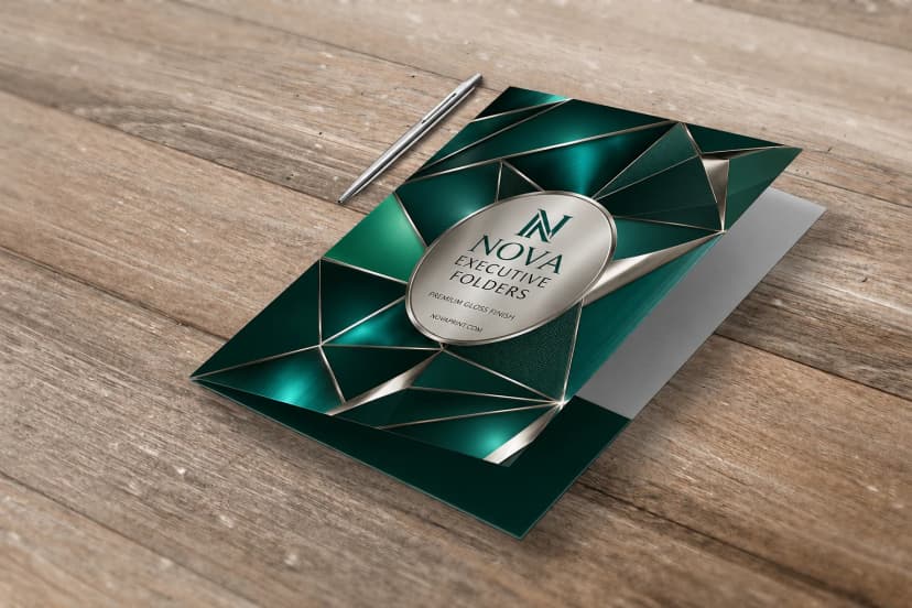 Gloss Presentation Folders
