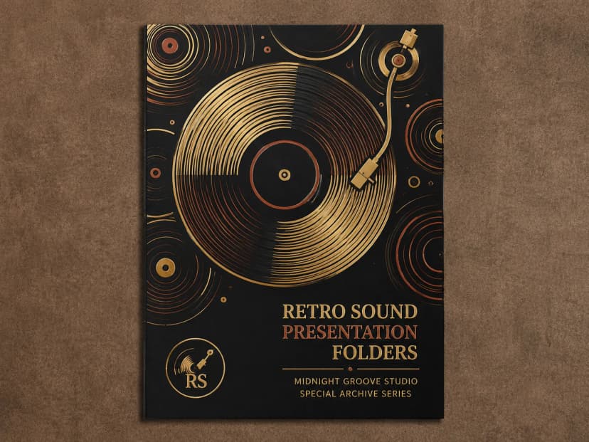 Vinyl Presentation Folders