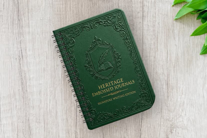 Embossed Notebooks