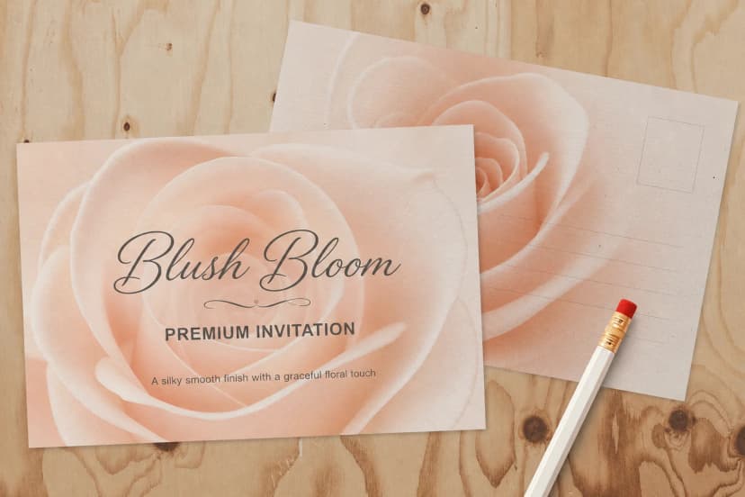 Soft Touch Postcards