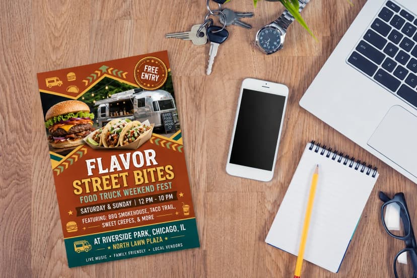 Food Truck Flyers