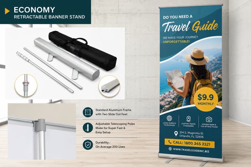 Retractable Banner Stands