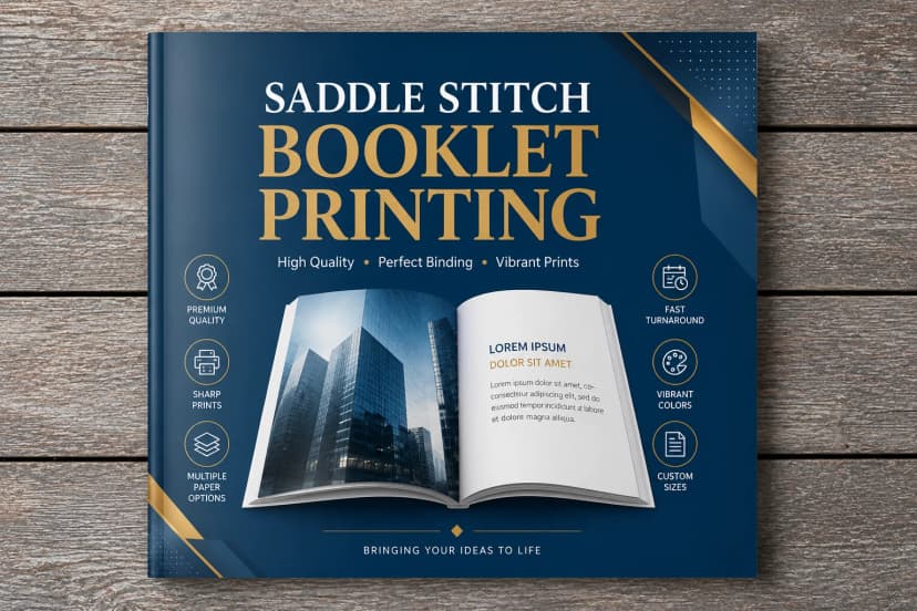 Saddle Stitch Booklet