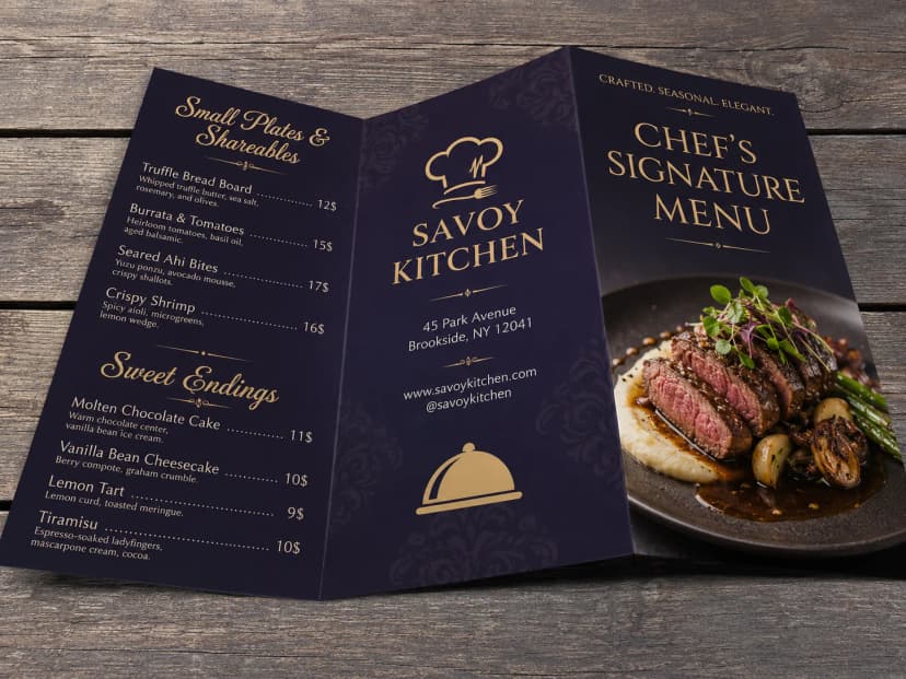 Restaurant Menus