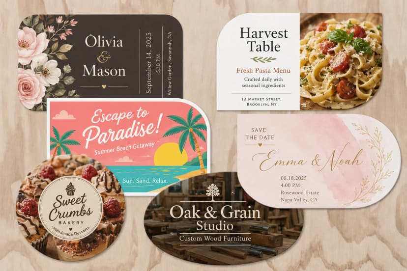 Die-Cut Hangtags