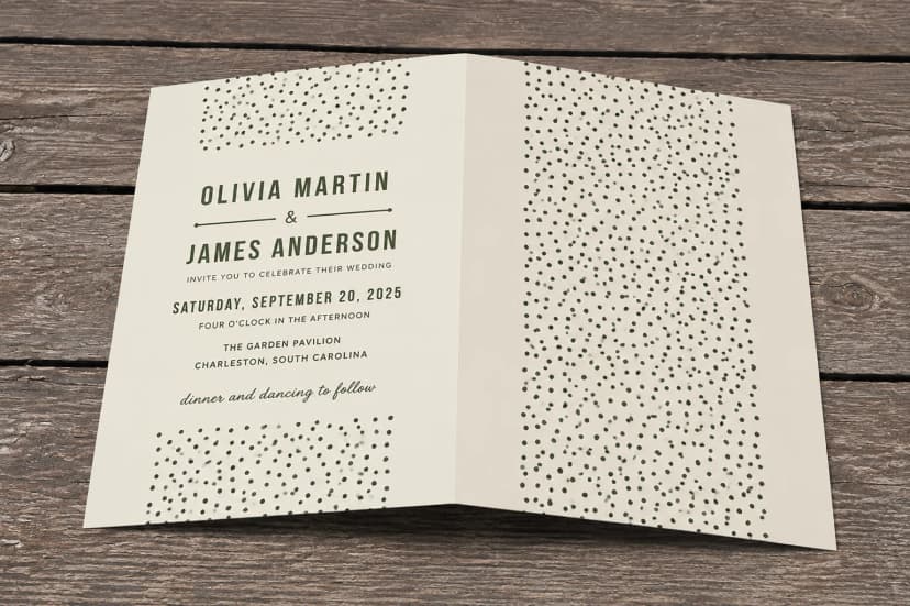 Folded Invitations