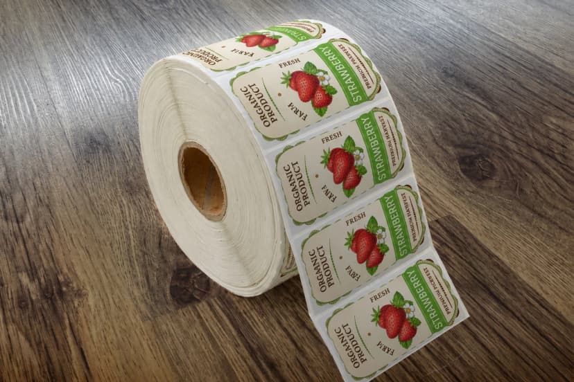 Shaped Roll Labels