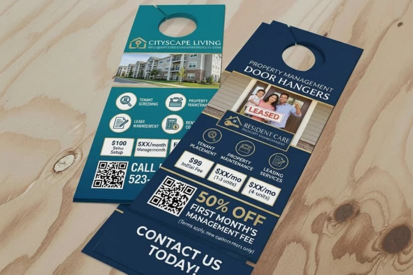Property Management Door Hangers