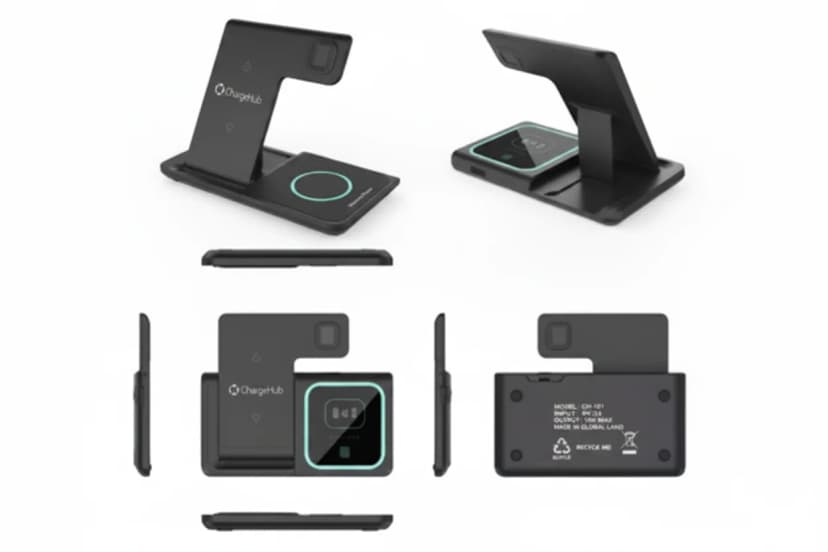3-in-1 Foldable Wireless Charger