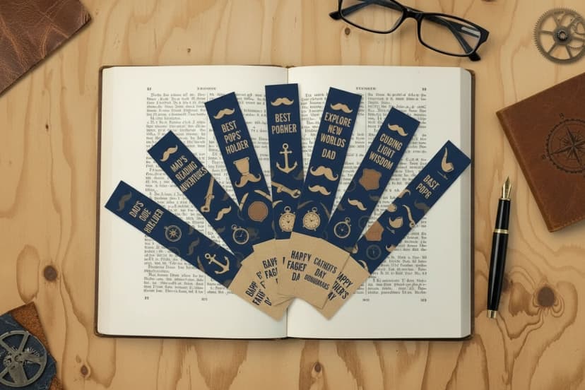 Fathers Day Bookmarks
