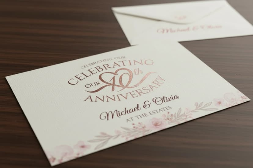 Anniversary Invitations