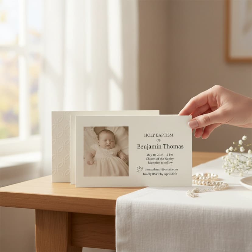 Baptism Invitations