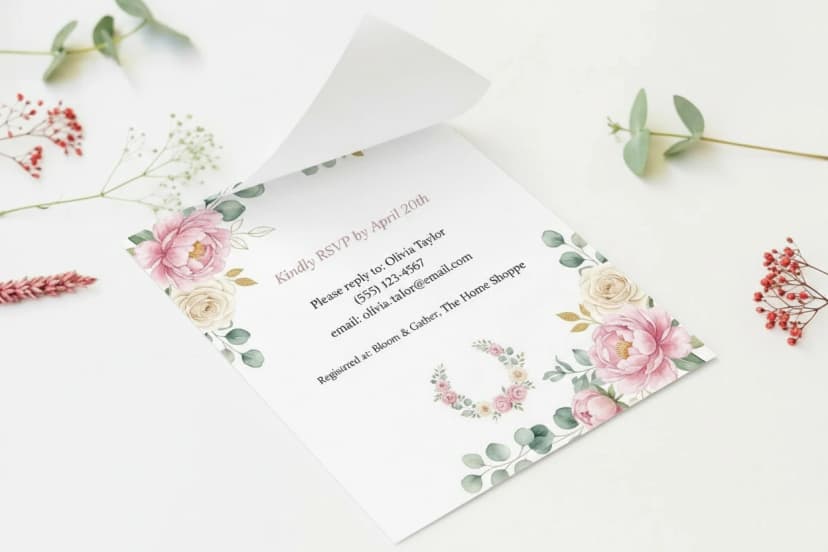 Bridal Shower Invitations
