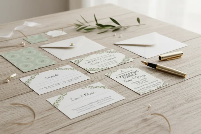 Rehearsal Dinner Invitations