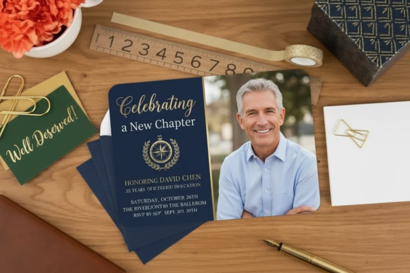 Retirement Party Invitations