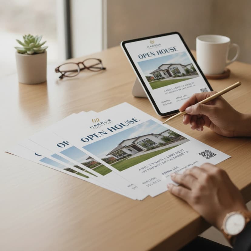 Open House Flyers