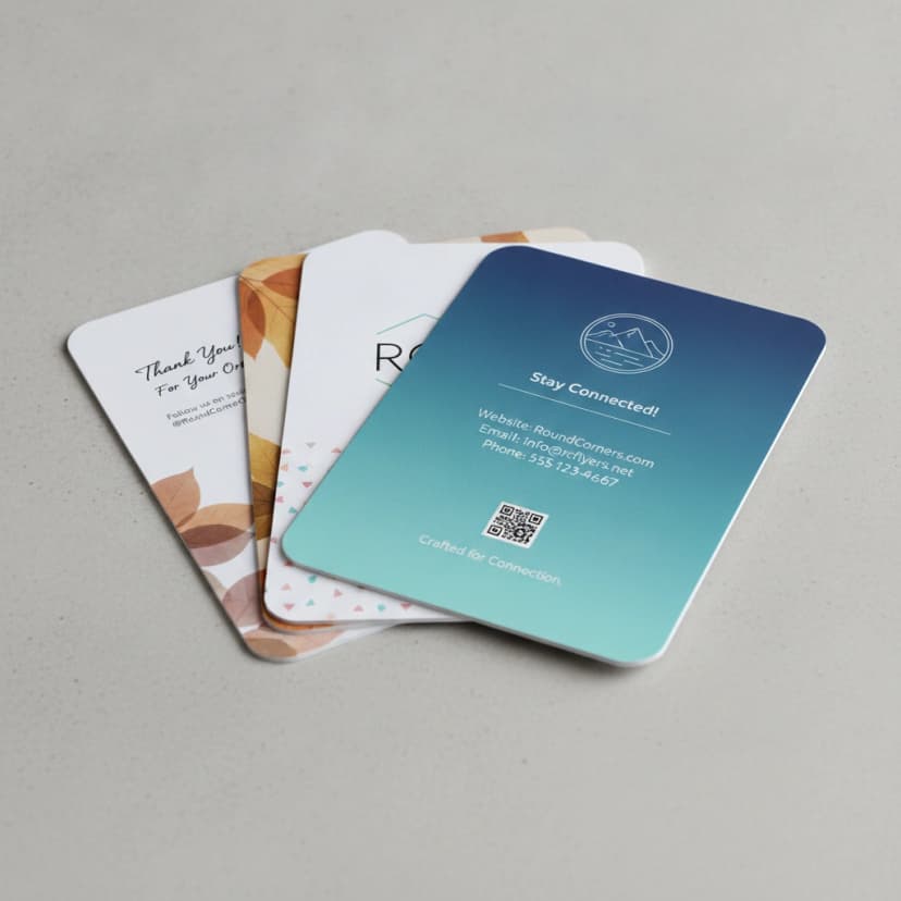 Rounded Corner Flyers