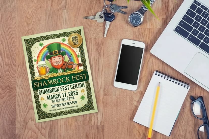 St Patricks Day Flyers