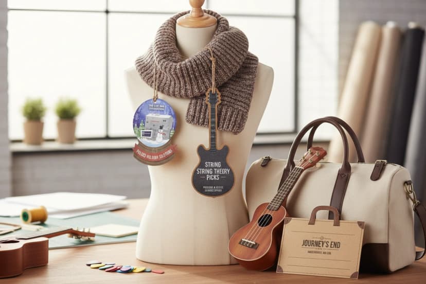 Folded Hang Tags