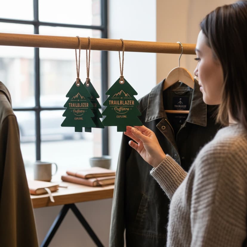 Shaped Hangtags