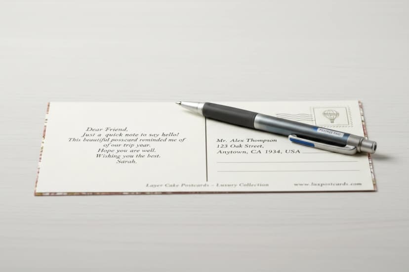 Layer Cake Postcards