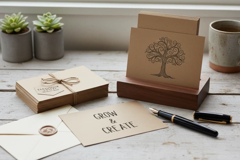 Ultra Thick Kraft Postcards