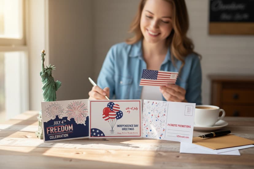4th of July Postcards