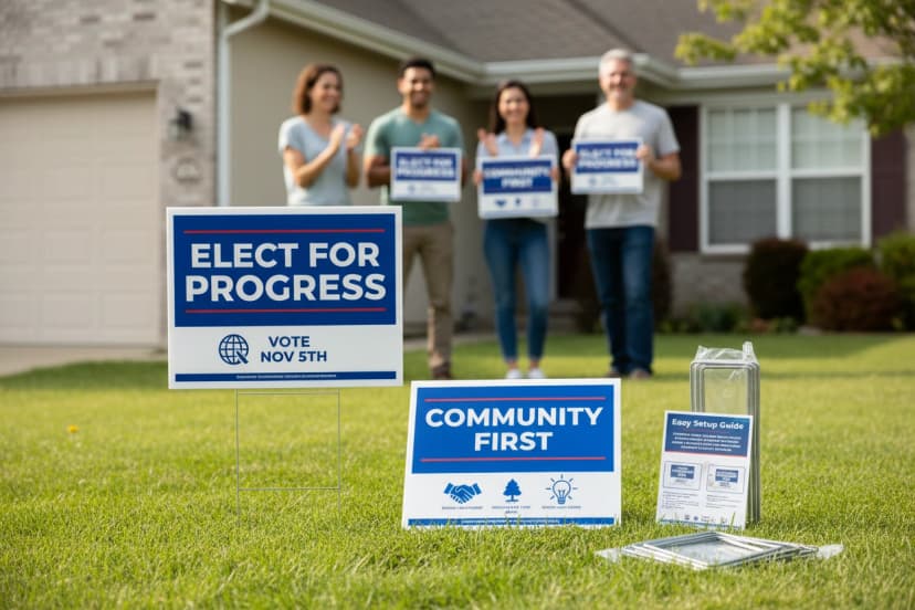 Campaign Yard Signs