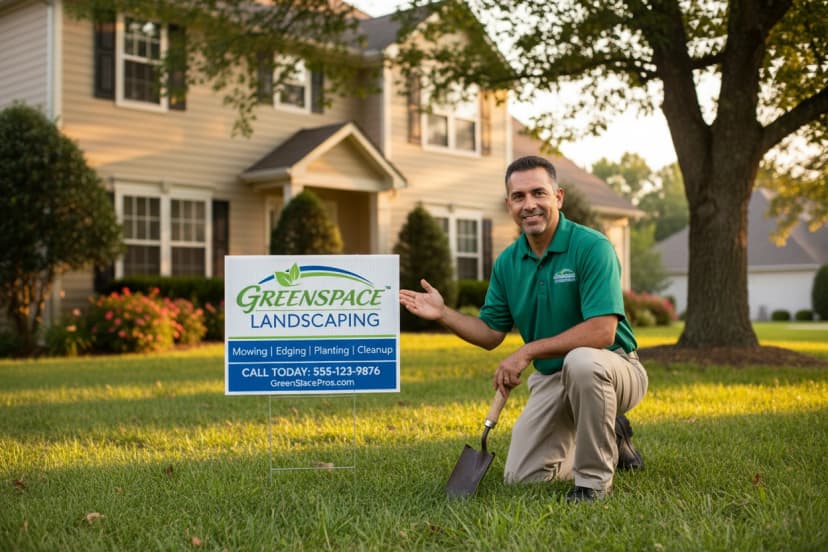 Landscaping Yard Signs