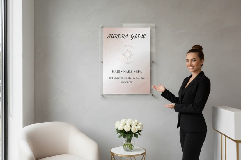 Salon Signs
