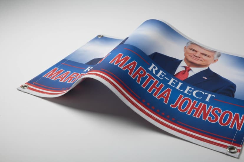 2 Sided Blockout Banners