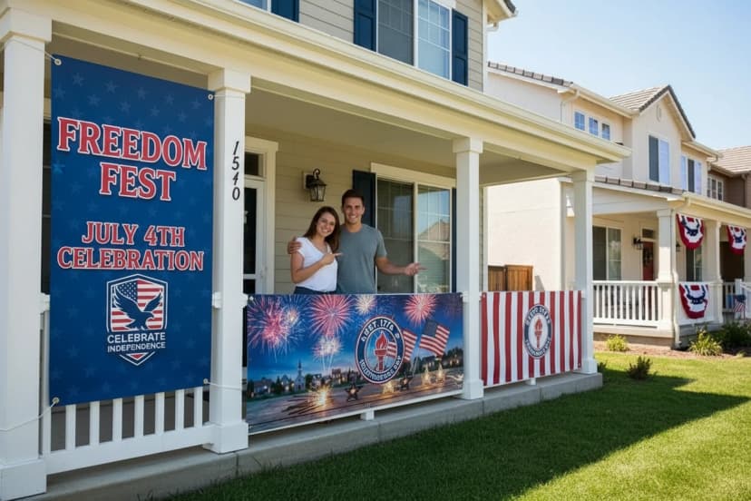 4th of July Banners